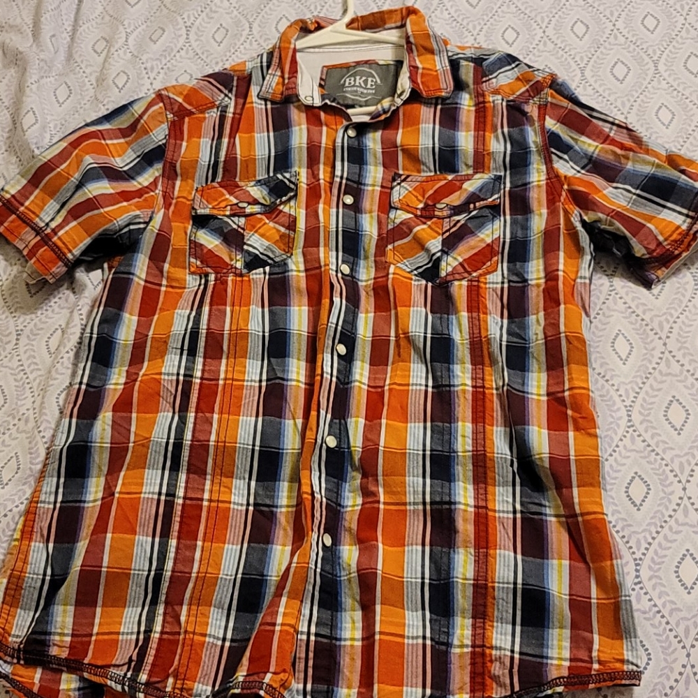Men's BKE athletic fit buttondown